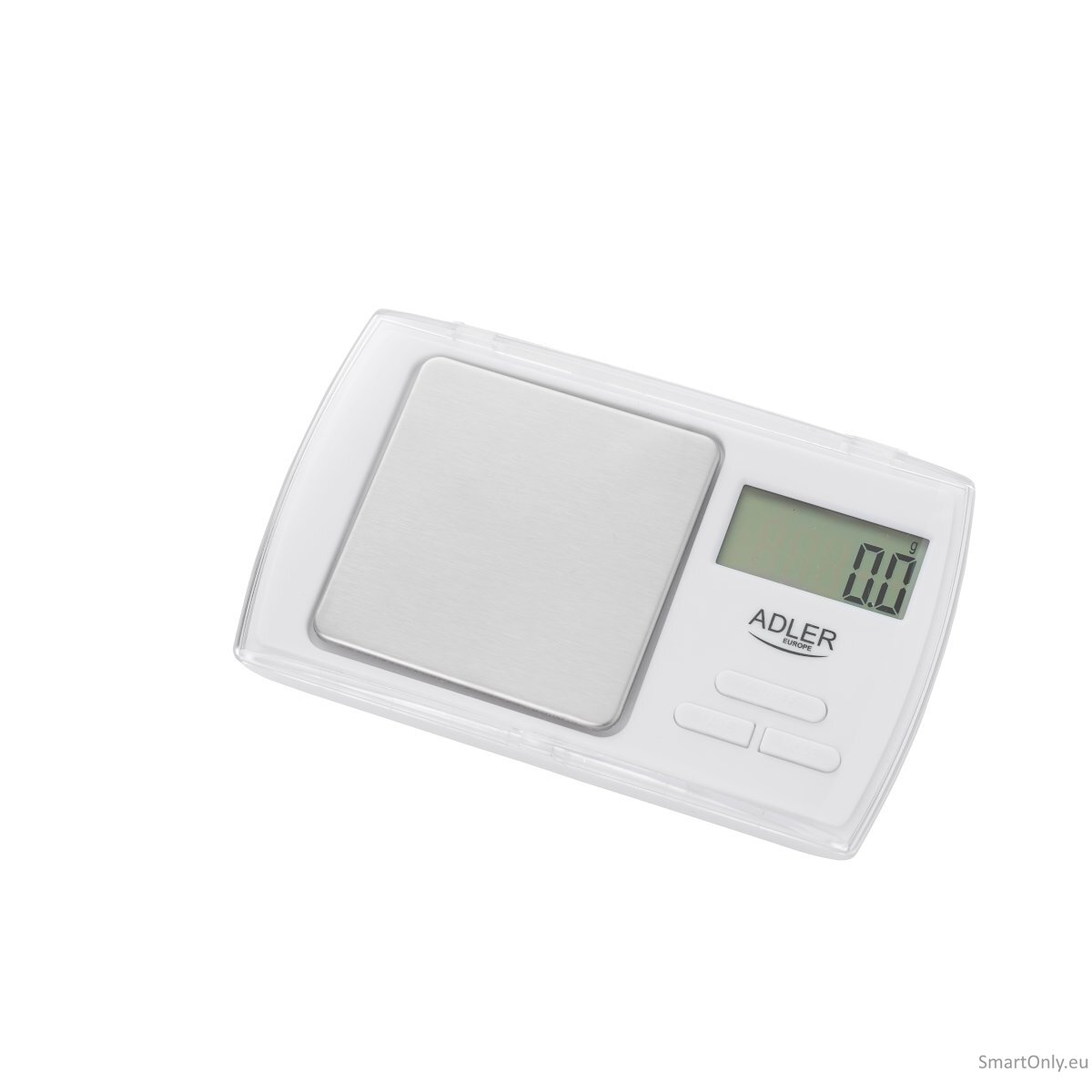 Adler Precision scale AD 3161 Maximum weight (capacity) 0.5 kg, Accuracy 0.01 g, White 1