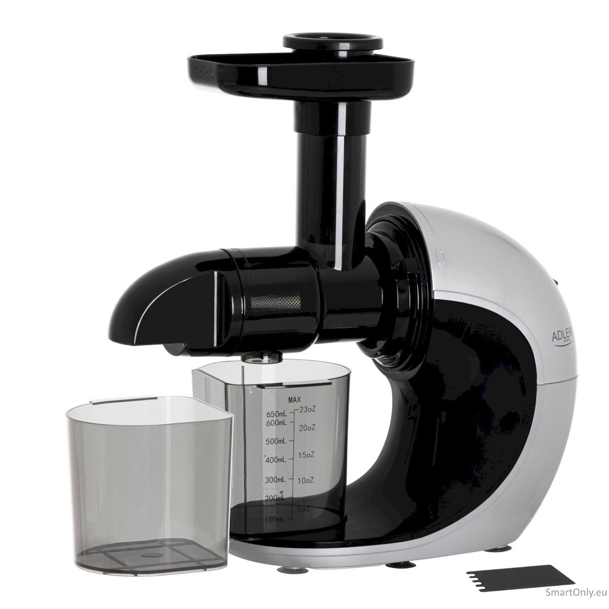 Adler Slow-speed juicer 3in1 - Meat mincer, Juicer, Vegetable grater AD 4131 Type Slow Juicer Stainless Steel 150 W Number of speeds 1 90-105 RPM 4 Adler Slow-speed juicer 3in1 - Meat mincer, Juicer, Vegetable grater AD 4131 Type Slow Juicer Stainless Steel 150 W Number of speeds 1 90-105 RPM 4