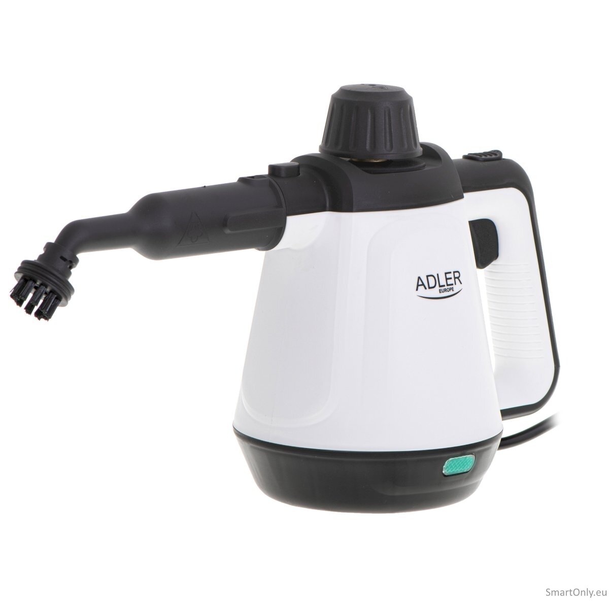 Adler Steam cleaner AD 7038 Power 1200 W, Steam pressure 3.5 bar, Water tank capacity 0.45 L, White/Black 1 Adler Steam cleaner AD 7038 Power 1200 W, Steam pressure 3.5 bar, Water tank capacity 0.45 L, White/Black 1