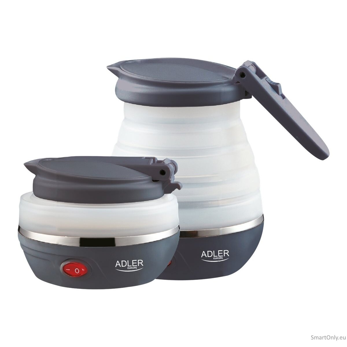 Adler | Travel Kettle | AD 1279 | Electric | 750 W | 0.6 L | Silicon | White 6 Adler | Travel Kettle | AD 1279 | Electric | 750 W | 0.6 L | Silicon | White 6