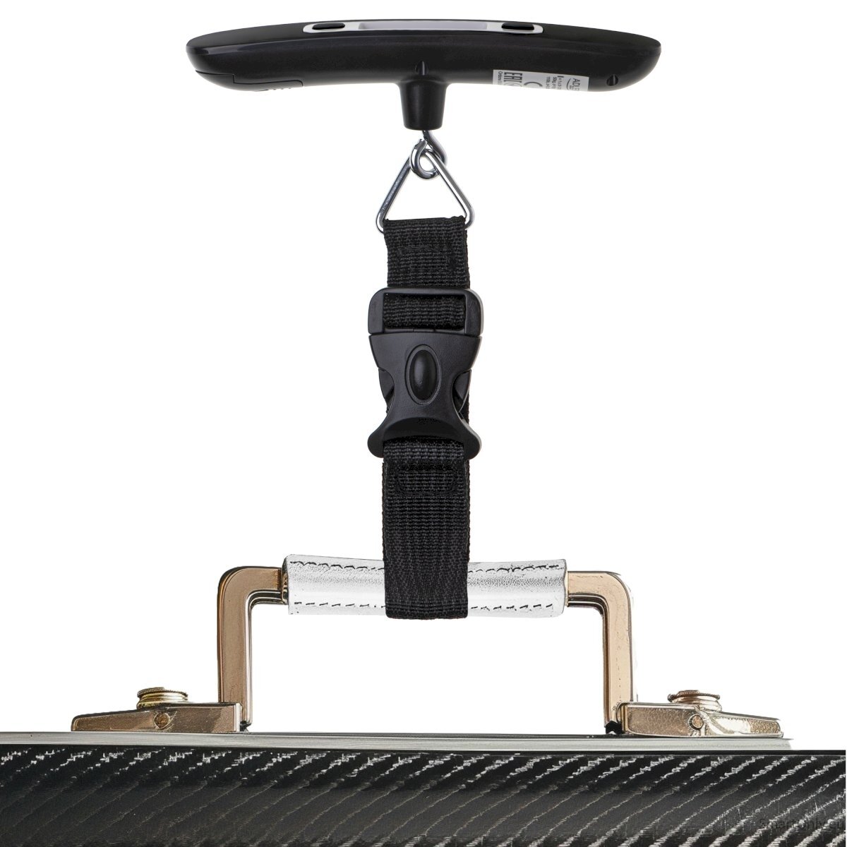 Adler | Travel Luggage Scale | AD 8190 | Maximum weight (capacity) 50 kg | Accuracy 10 g | Black 4 Adler | Travel Luggage Scale | AD 8190 | Maximum weight (capacity) 50 kg | Accuracy 10 g | Black 4