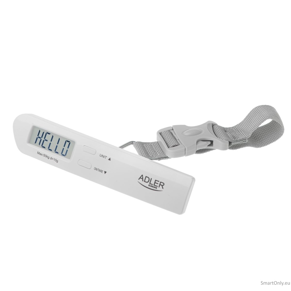 Adler | Travel Luggage Scale | AD 8191 | Maximum weight (capacity) 50 kg | Accuracy 10 g | Grey 1
