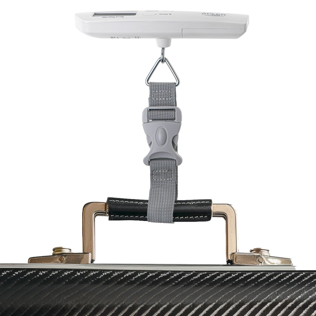 Adler | Travel Luggage Scale | AD 8191 | Maximum weight (capacity) 50 kg | Accuracy 10 g | Grey 3