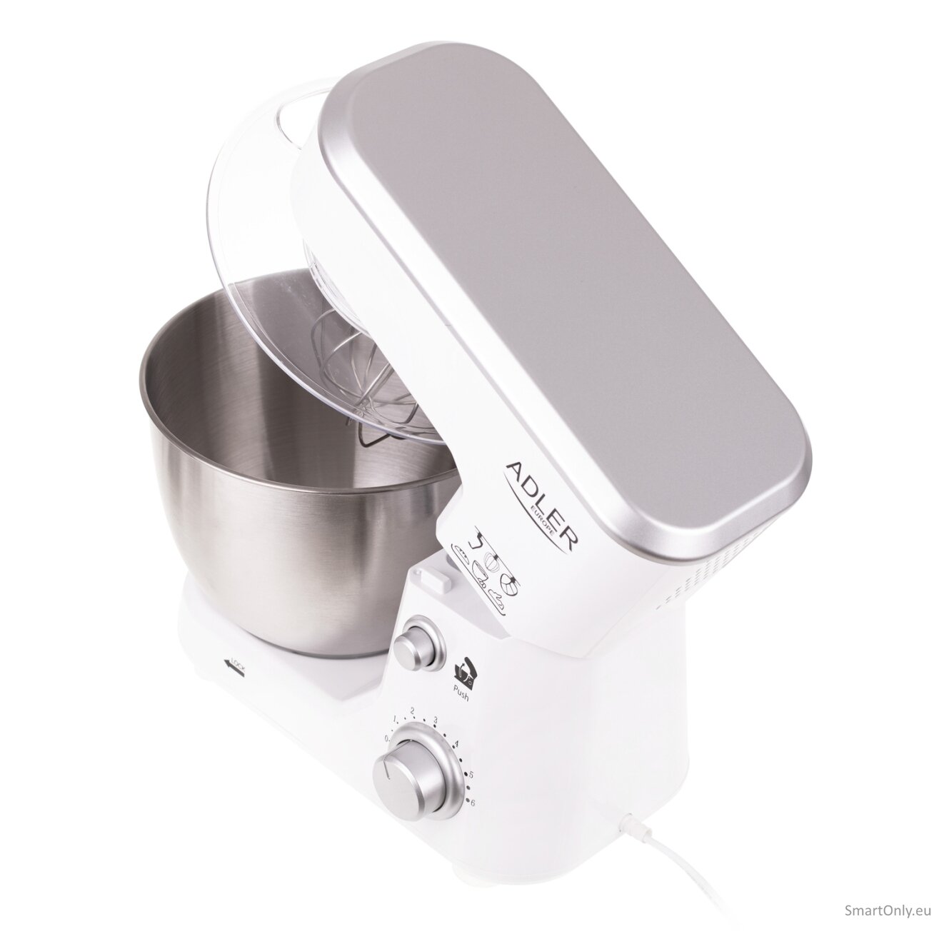 Adler | AD 4216 | 1000 W | Number of speeds 6 | Bowl capacity 4 L | White 3