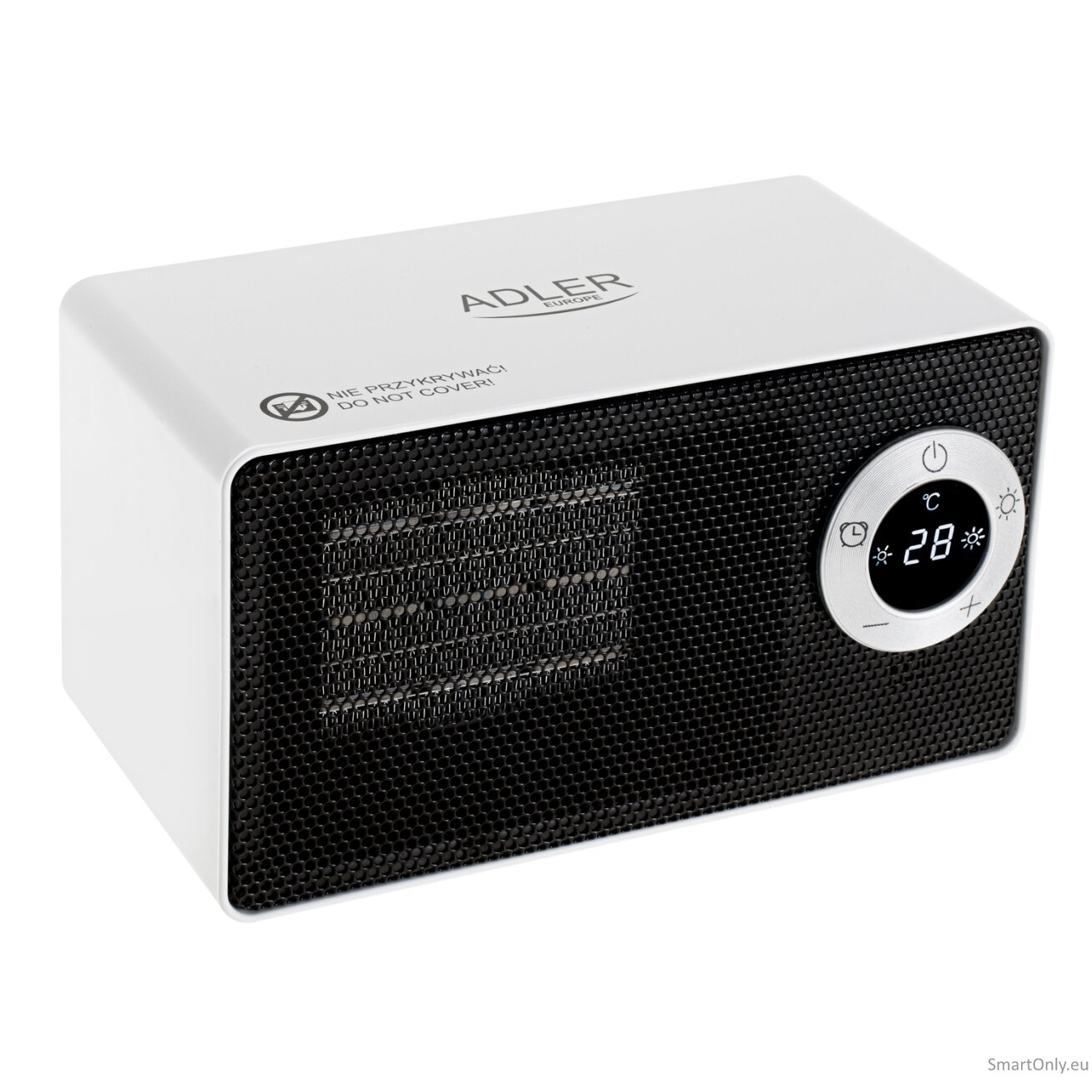 Adler | AD 7746 | Ceramic fan heater | 1000 W | Number of power levels 2 | White 1 Adler | AD 7746 | Ceramic fan heater | 1000 W | Number of power levels 2 | White 1