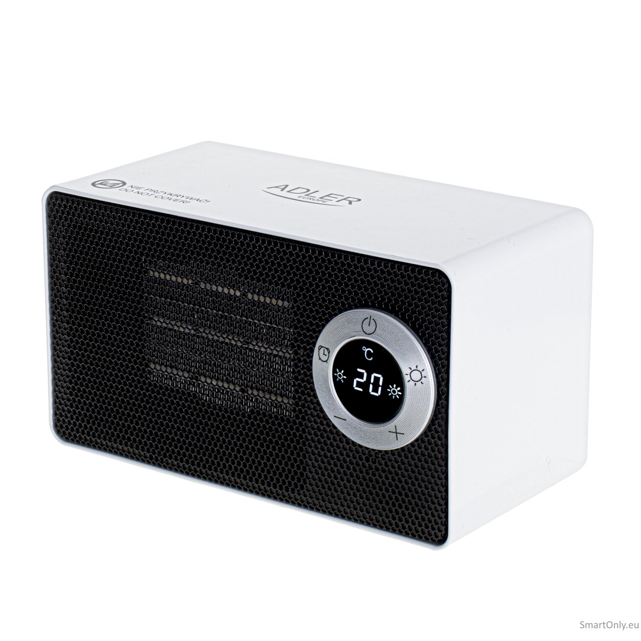 Adler | AD 7746 | Ceramic fan heater | 1000 W | Number of power levels 2 | White Adler | AD 7746 | Ceramic fan heater | 1000 W | Number of power levels 2 | White