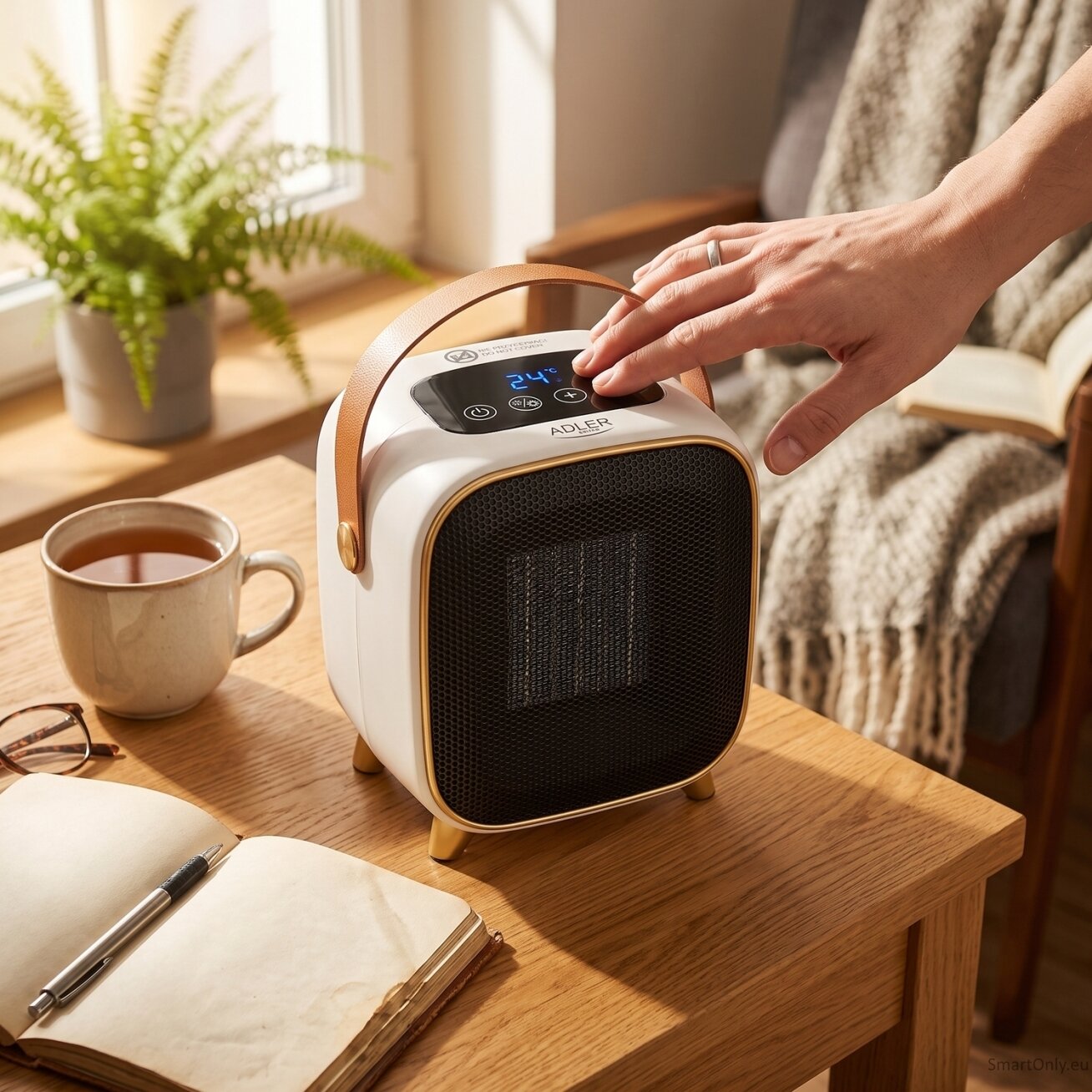 Adler AD 7762 Ceramic Fan Heater with LED Display, Cool Air Fan 10 Adler AD 7762 Ceramic Fan Heater with LED Display, Cool Air Fan 10