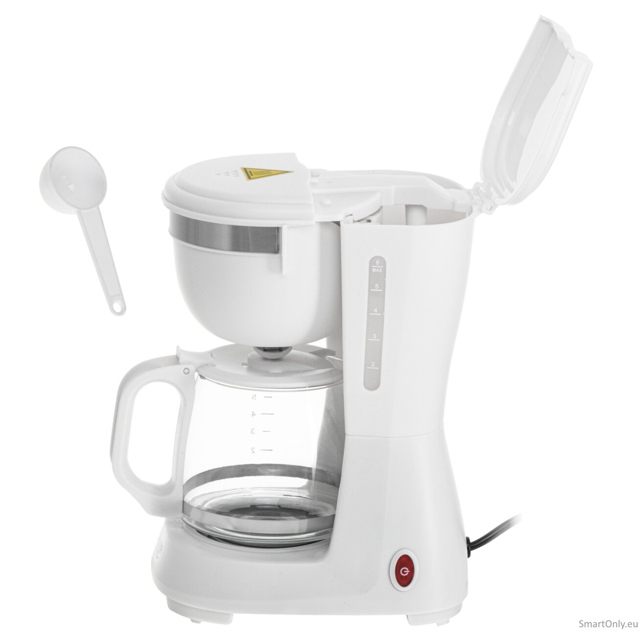 Adler Coffee Maker | AD 4381w | Drip | 600 W | White 2 Adler Coffee Maker | AD 4381w | Drip | 600 W | White 2