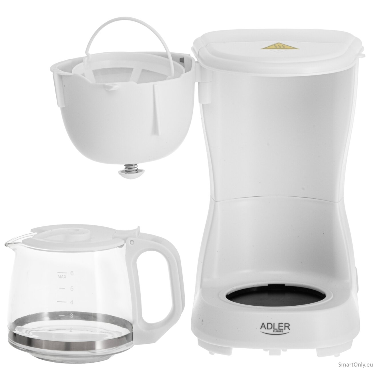 Adler Coffee Maker | AD 4381w | Drip | 600 W | White 3