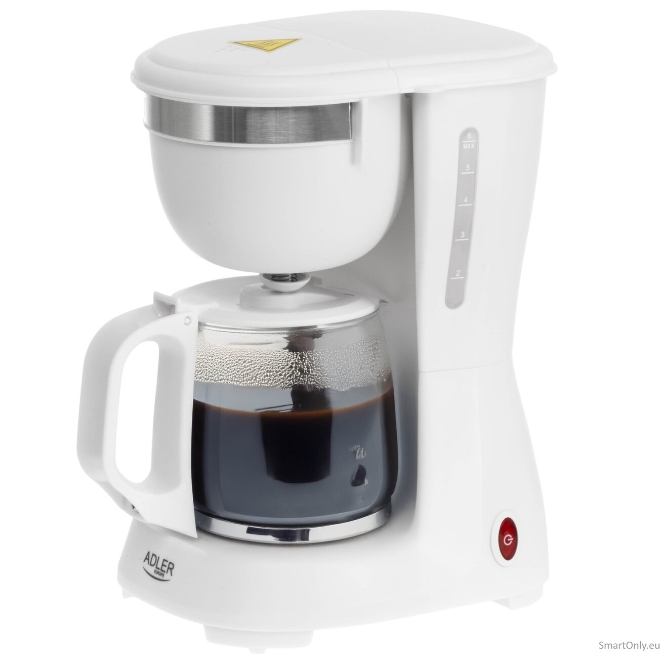 Adler Coffee Maker | AD 4381w | Drip | 600 W | White Adler Coffee Maker | AD 4381w | Drip | 600 W | White