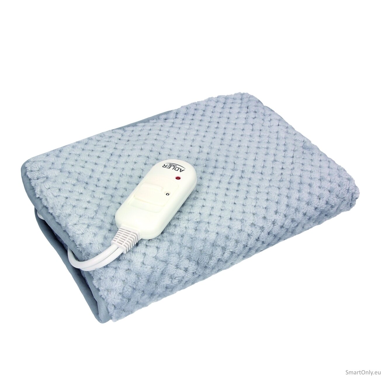 Adler | Electric Blanket heating - pad | AD 7415 | Number of heating levels 2 | Number of persons 1 | Washable | Remote control | 80 W | Grey 2 Adler | Electric Blanket heating - pad | AD 7415 | Number of heating levels 2 | Number of persons 1 | Washable | Remote control | 80 W | Grey 2