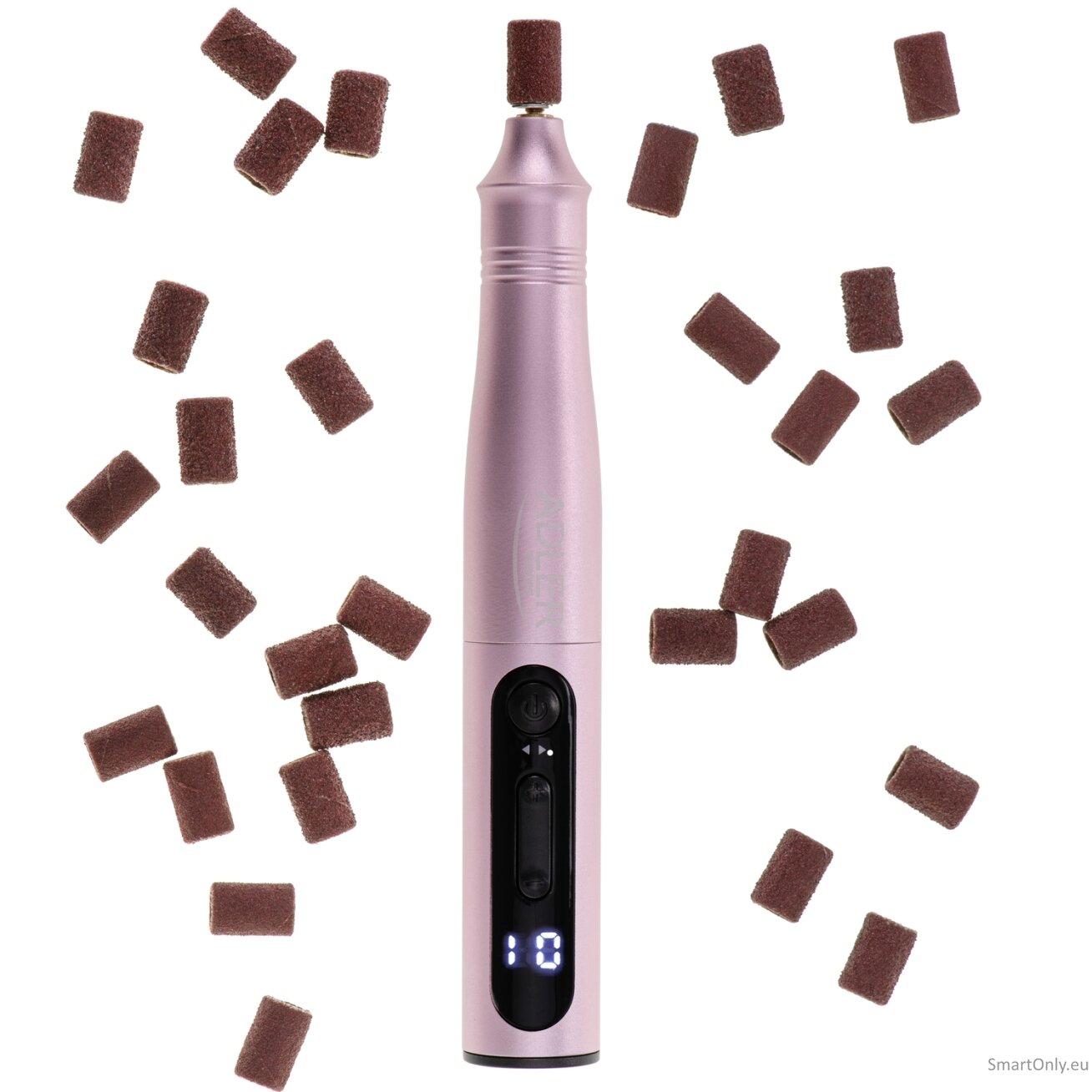 Adler | Electric Nail Drill Set | AD 2181 | Number of power levels 5 | Pink 5 Adler | Electric Nail Drill Set | AD 2181 | Number of power levels 5 | Pink 5