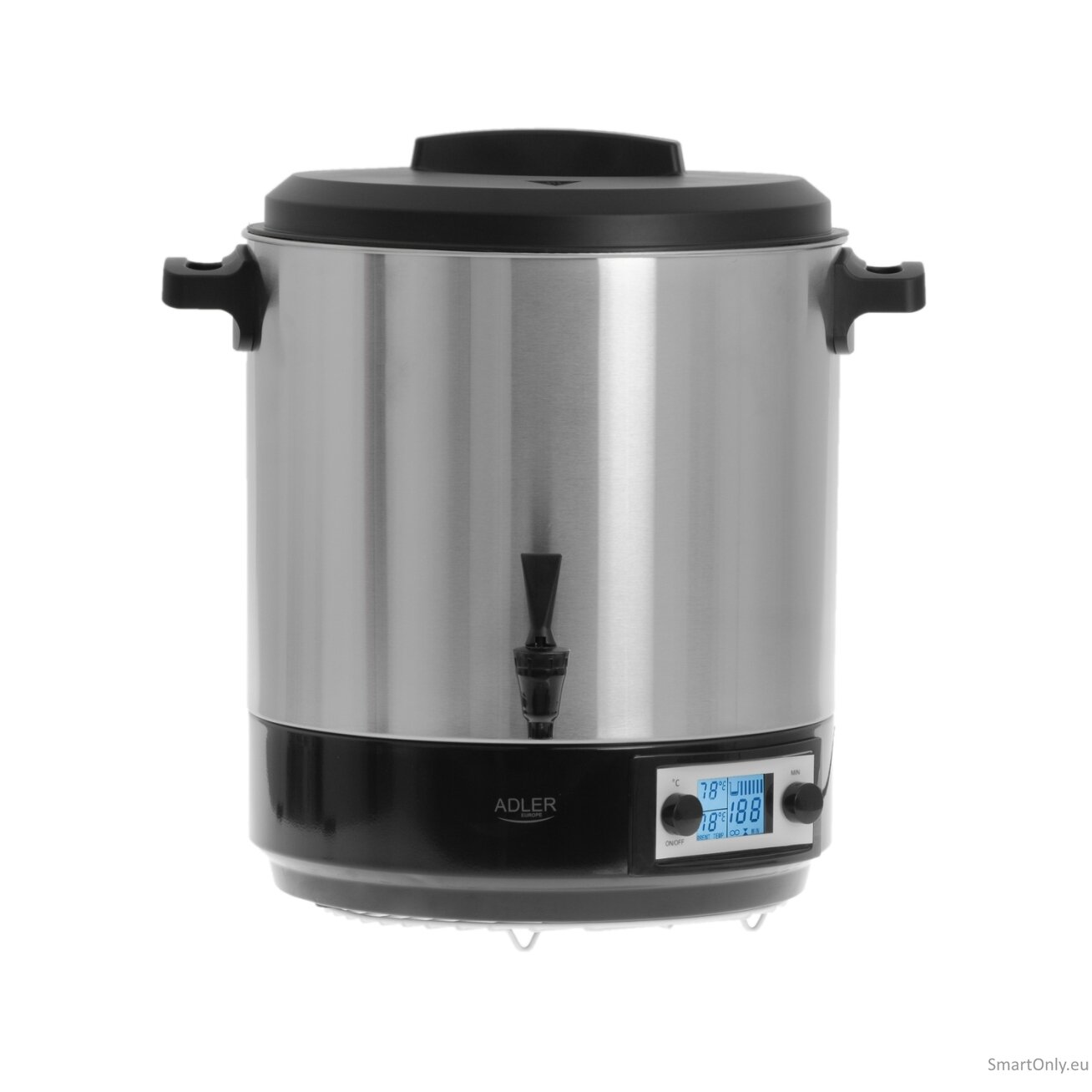 Adler Electric pot/Cooker AD 4496 2600W 28L Stainless steel Black EU Plug Adler Electric pot/Cooker AD 4496 2600W 28L Stainless steel Black EU Plug