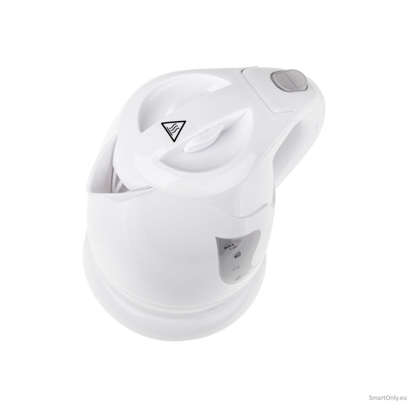 Adler | Kettle | AD 08 | Standard | 850 W | 1 L | Plastic | 360° rotational base | White 6