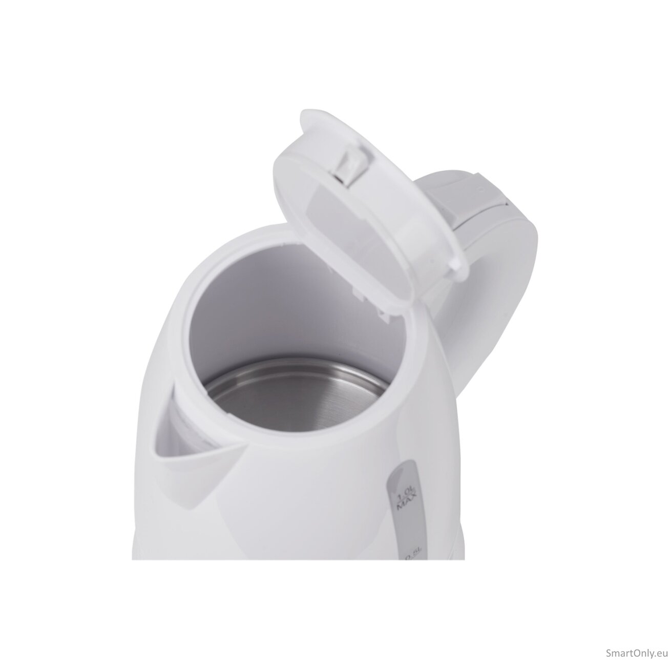 Adler | Kettle | AD 1272 | Electric | 1600 W | 1 L | Stainless steel/Polypropylene | 360° rotational base | White 6 Adler | Kettle | AD 1272 | Electric | 1600 W | 1 L | Stainless steel/Polypropylene | 360° rotational base | White 6