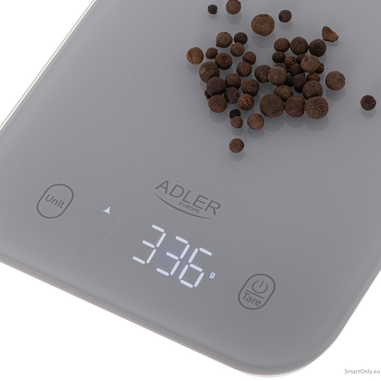 Adler Kitchen Scale | AD 3181g | Graduation 1 g | Display type LED | Grey 3 Adler Kitchen Scale | AD 3181g | Graduation 1 g | Display type LED | Grey 3
