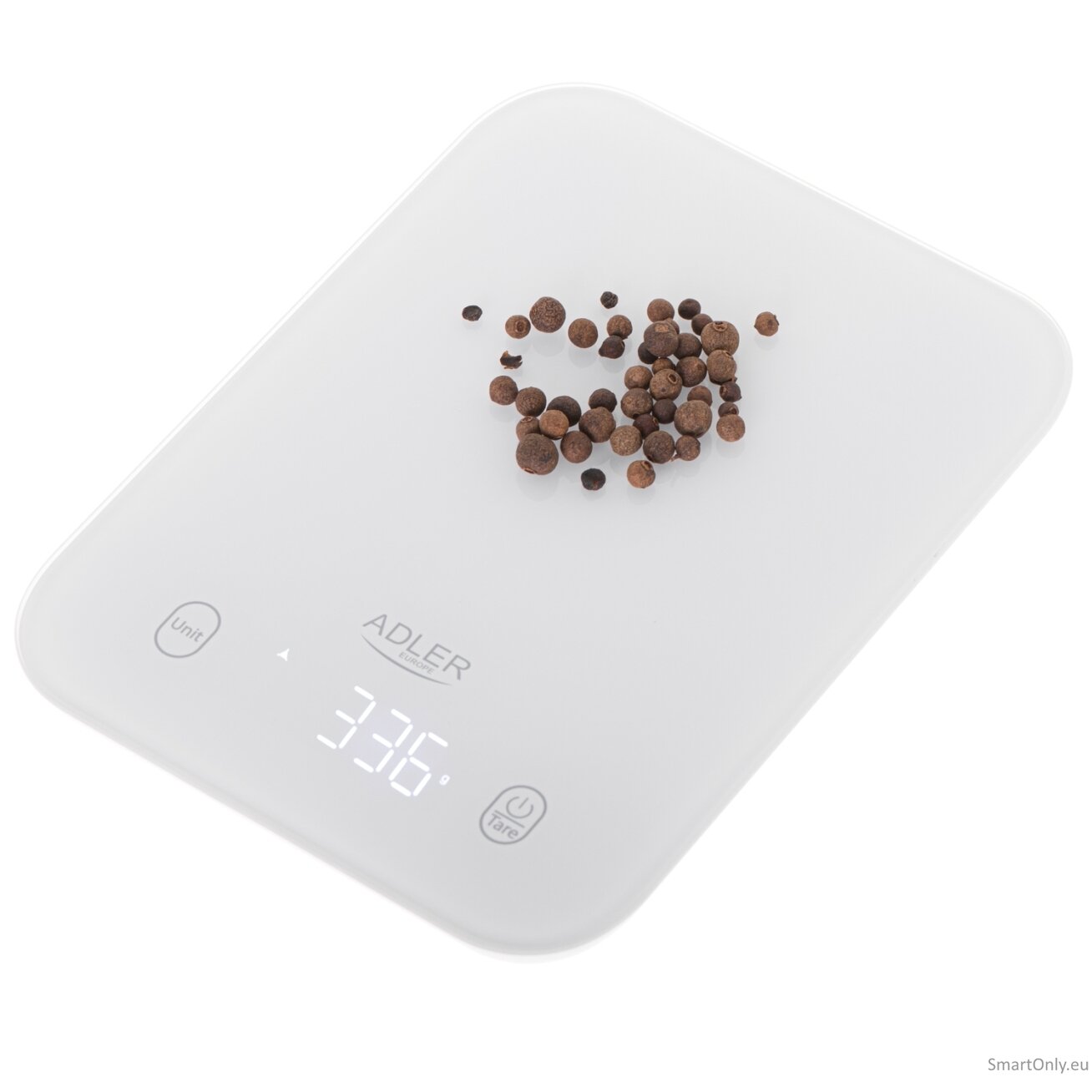 Adler Kitchen Scale | AD 3181w | Graduation 1 g | Display type LED | White 2 Adler Kitchen Scale | AD 3181w | Graduation 1 g | Display type LED | White 2