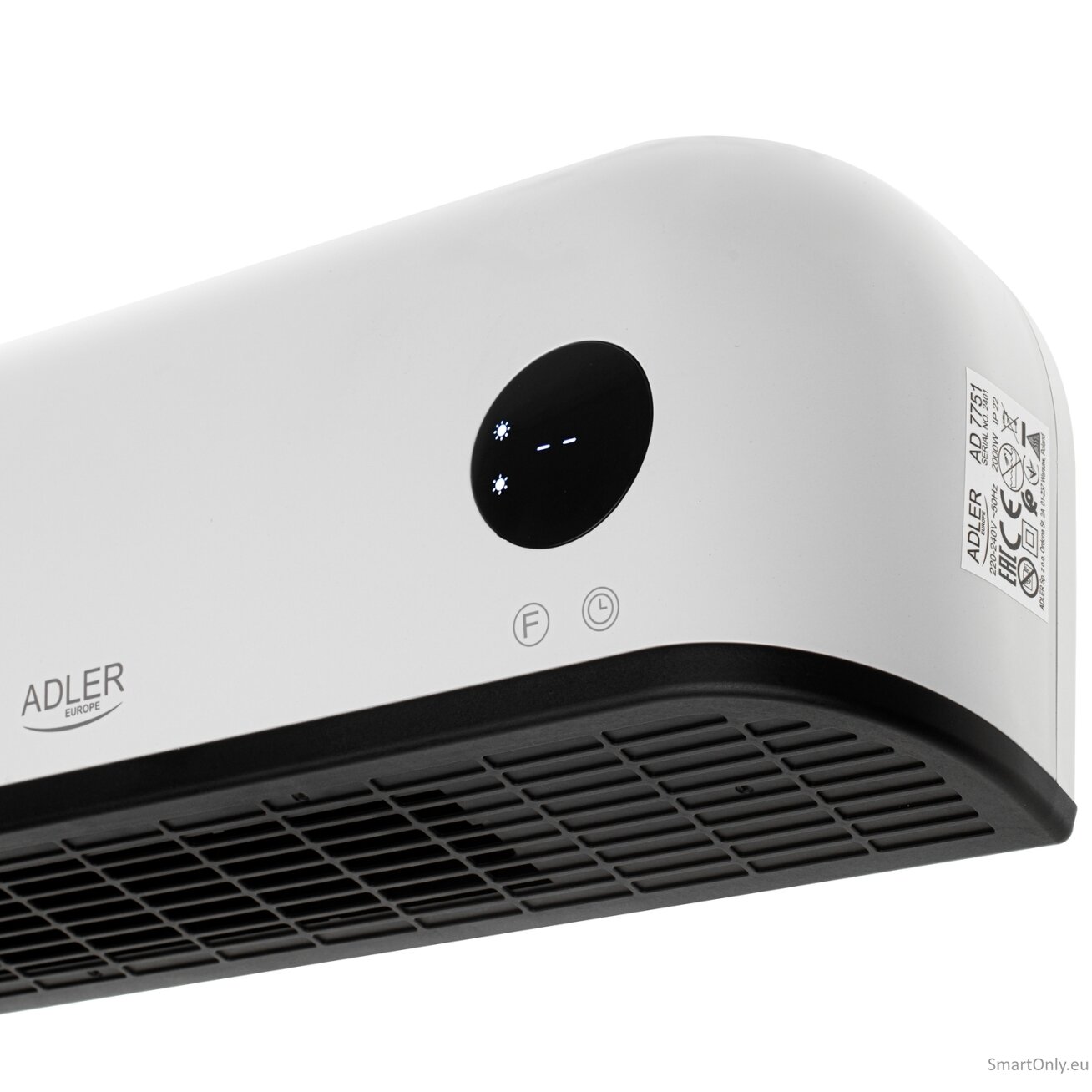 Adler LED Air Curtain Heater | AD 7751 | Air curtain | 2000 W | White 2 Adler LED Air Curtain Heater | AD 7751 | Air curtain | 2000 W | White 2