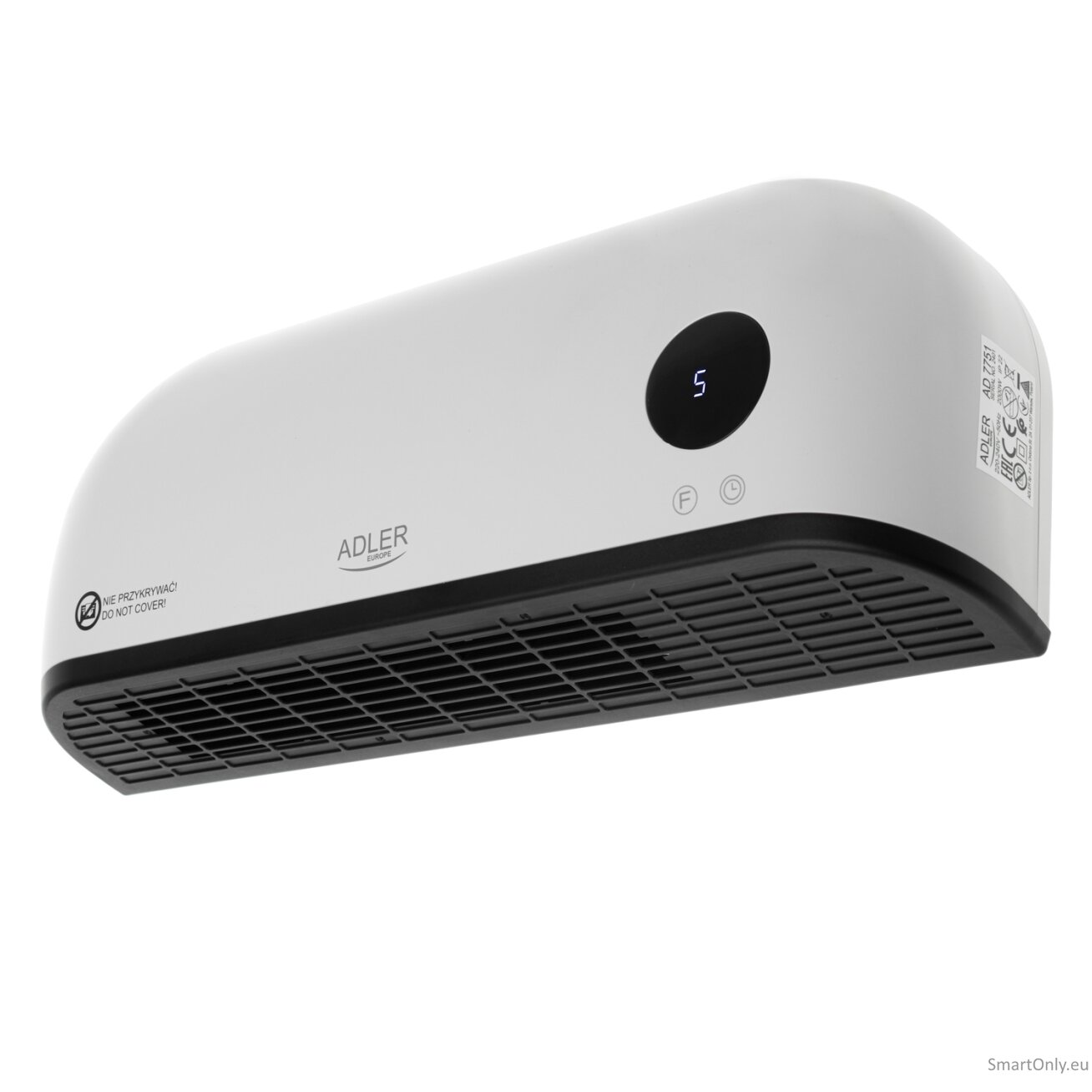 Adler LED Air Curtain Heater | AD 7751 | Air curtain | 2000 W | White Adler LED Air Curtain Heater | AD 7751 | Air curtain | 2000 W | White