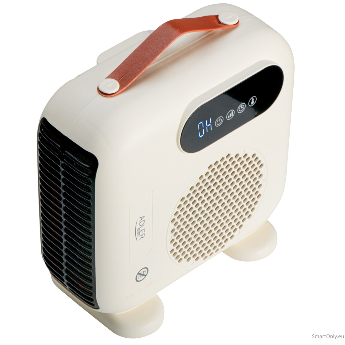 Adler LED Fan Heater with Remote Control | AD 7756 | Fan heater | 2000 W | Beige | IPX0 5 Adler LED Fan Heater with Remote Control | AD 7756 | Fan heater | 2000 W | Beige | IPX0 5