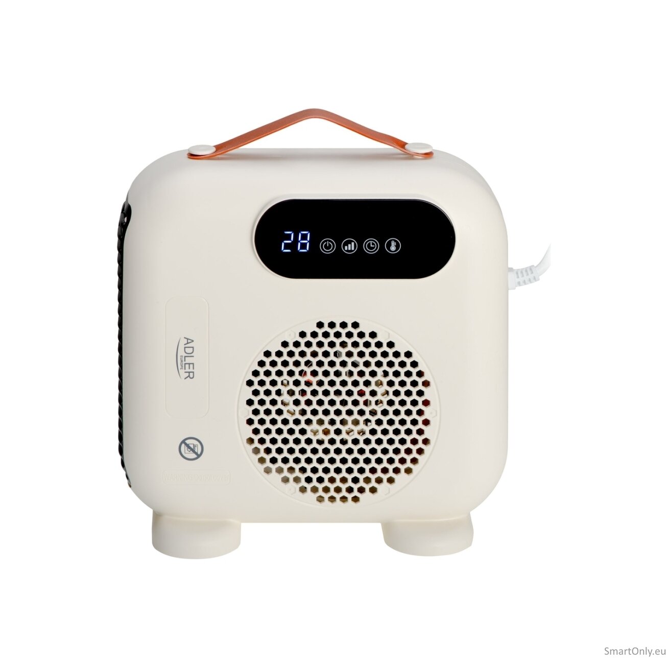 Adler LED Fan Heater with Remote Control | AD 7756 | Fan heater | 2000 W | Beige | IPX0 8 Adler LED Fan Heater with Remote Control | AD 7756 | Fan heater | 2000 W | Beige | IPX0 8
