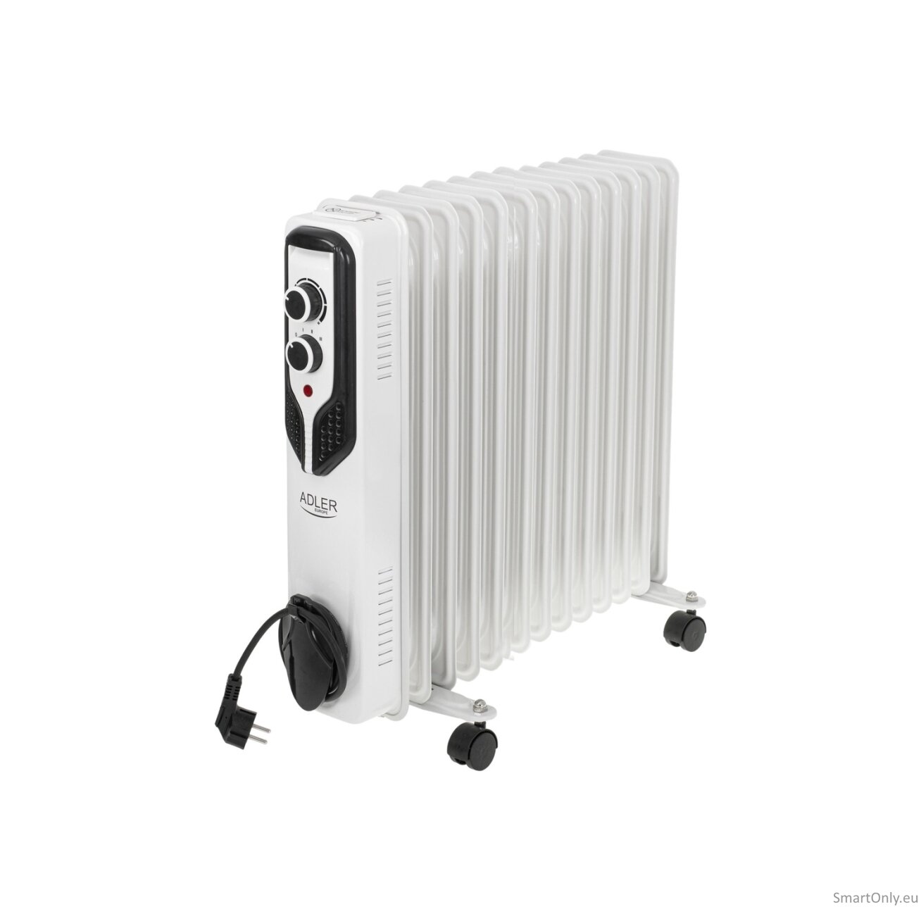 Adler | Oil-Filled Radiator | AD 7818 | Oil Filled Radiator | 2500 W | Number of power levels 3 | White 1 Adler | Oil-Filled Radiator | AD 7818 | Oil Filled Radiator | 2500 W | Number of power levels 3 | White 1