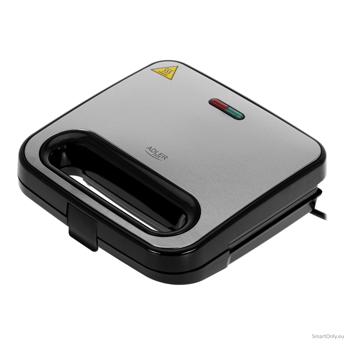 Adler Sandwich Maker | AD 3076 | 1000 W | Number of plates 1 | Black/Silver 5 Adler Sandwich Maker | AD 3076 | 1000 W | Number of plates 1 | Black/Silver 5