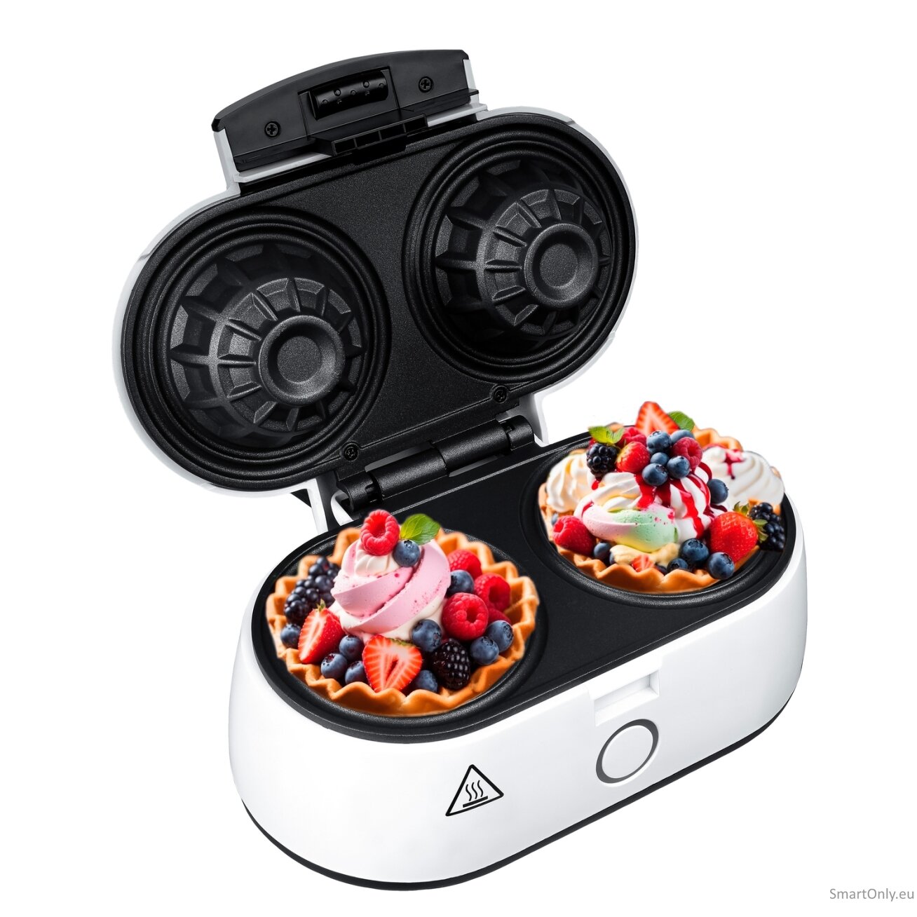 Adler Waffle Bowl Maker AD 3062 1000W Number of pastry 2 Bowl White EU Plug 3 Adler Waffle Bowl Maker AD 3062 1000W Number of pastry 2 Bowl White EU Plug 3