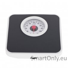adler-mechanical-bathroom-scale-ad-8178-maximum-weight-capacity-120-kg-accuracy-1000-g-black