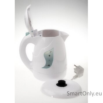 Adler | Kettle | AD 08 | Standard | 850 W | 1 L | Plastic | 360° rotational base | White 3