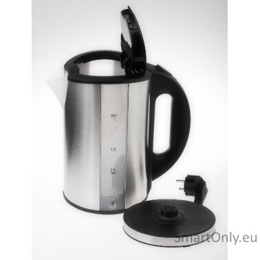 Adler | Kettle | AD 1216 | Standard | 2000 W | 1.7 L | Stainless steel | 360° rotational base 2