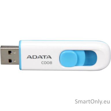 ADATA | C008 | 64 GB | USB 2.0 | White/Blue