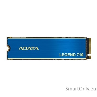 ADATA | LEGEND 710 | 1000 GB | SSD form factor M.2 2280 | Solid-state drive interface PCIe Gen3x4 | Read speed 2400 MB/s | Write speed 1800 MB/s ADATA | LEGEND 710 | 1000 GB | SSD form factor M.2 2280 | Solid-state drive interface PCIe Gen3x4 | Read speed 2400 MB/s | Write speed 1800 MB/s