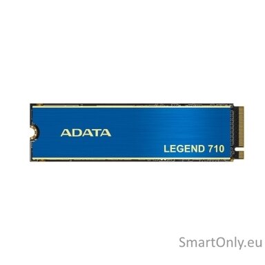 ADATA | LEGEND 710 | 512 GB | SSD form factor M.2 2280 | Solid-state drive interface PCIe Gen3x4 | Read speed 2400 MB/s | Write speed 1800 MB/s