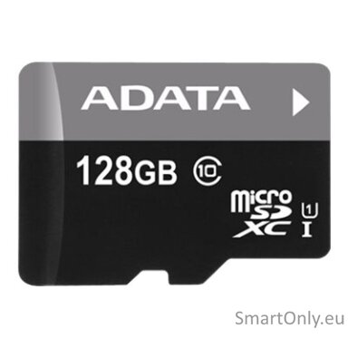 ADATA | microSDXC/SDHC UHS-I Memory Card | Premier | 128 GB | microSDHC/SDXC | Flash memory class 10 ADATA | microSDXC/SDHC UHS-I Memory Card | Premier | 128 GB | microSDHC/SDXC | Flash memory class 10