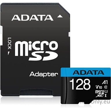 ADATA | microSDXC/SDHC UHS-I Memory Card | Premier | 128 GB | microSDHC/SDXC | Flash memory class 10 ADATA | microSDXC/SDHC UHS-I Memory Card | Premier | 128 GB | microSDHC/SDXC | Flash memory class 10