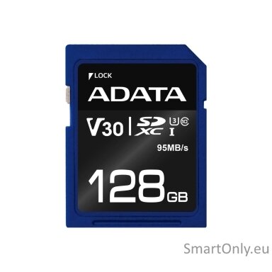 ADATA | Premier Pro | UHS-I | 128 GB | SDXC | Flash memory class 10 ADATA | Premier Pro | UHS-I | 128 GB | SDXC | Flash memory class 10
