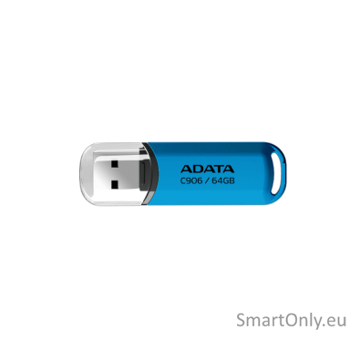 ADATA | USB Flash Drive | C906 | 64 GB | USB 2.0 | Blue ADATA | USB Flash Drive | C906 | 64 GB | USB 2.0 | Blue