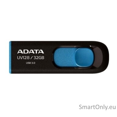 ADATA | UV128 | 128 GB | USB 3.0 | Black/Blue