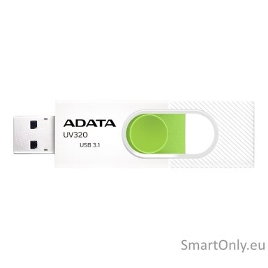 ADATA | UV320 | 64 GB | USB 3.1 | White/Green