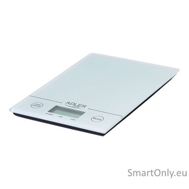 Adler | AD 3138 w | Maximum weight (capacity) 5 kg | White Adler | AD 3138 w | Maximum weight (capacity) 5 kg | White