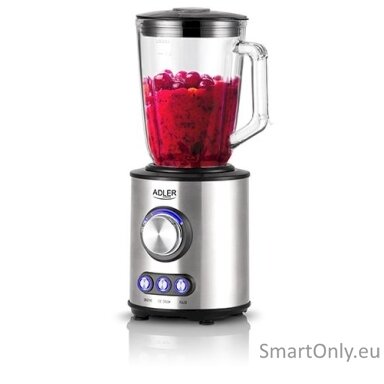 Adler Blender AD 4078 Tabletop 1700 W Jar material Glass Jar capacity 1.5 L Ice crushing Stainless steel