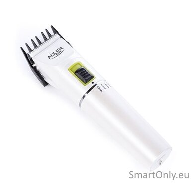 adler-hair-clipper-ad-2827-cordless-or-corded-number-of-length-steps-4-white-1