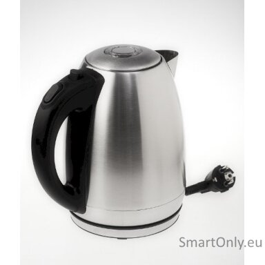 Adler Kettle AD 1223 Standard 2200 W 1.7 L Stainless steel 360° rotational base Stainless steel Adler Kettle AD 1223 Standard 2200 W 1.7 L Stainless steel 360° rotational base Stainless steel