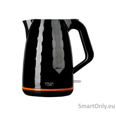 Adler Kettle AD 1277 Standard 2200 W 1.7 L Plastic 360° rotational base Black Adler Kettle AD 1277 Standard 2200 W 1.7 L Plastic 360° rotational base Black