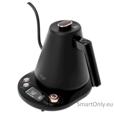 Adler Kettle AD 1349 Electric 1100W 1L Stainless steel 360 rotational EU Plug