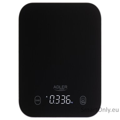 Adler Kitchen Scale | AD 3181b | Graduation 1 g | Display type LED | Black Adler Kitchen Scale | AD 3181b | Graduation 1 g | Display type LED | Black