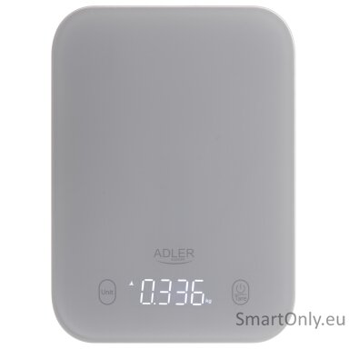Adler Kitchen Scale | AD 3181g | Graduation 1 g | Display type LED | Grey Adler Kitchen Scale | AD 3181g | Graduation 1 g | Display type LED | Grey