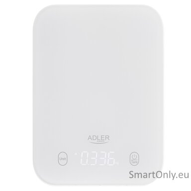 Adler Kitchen Scale | AD 3181w | Graduation 1 g | Display type LED | White Adler Kitchen Scale | AD 3181w | Graduation 1 g | Display type LED | White