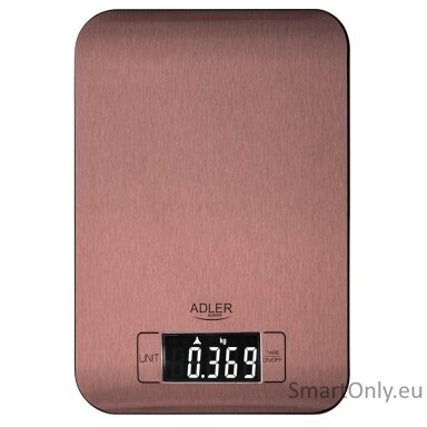 Adler Kitchen Scale | AD 3183c | Graduation 1 g | Copper